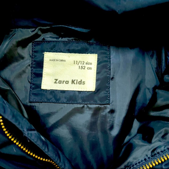 Zara Girls Puffer Coat - Picture 4 of 5